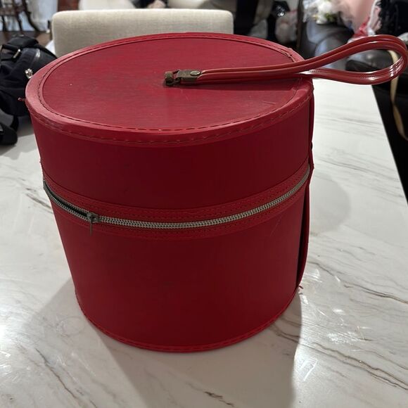 Vintage Pheasant Feather Hat Made In Japan includes Vintage Hat Box - Picture 3 of 7